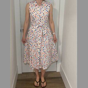 NIC + ZOE Cotton Midi Shirt Dress